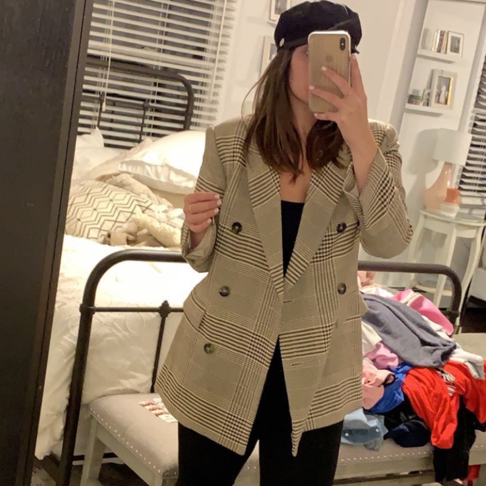 H&M Double Breasted Blazer